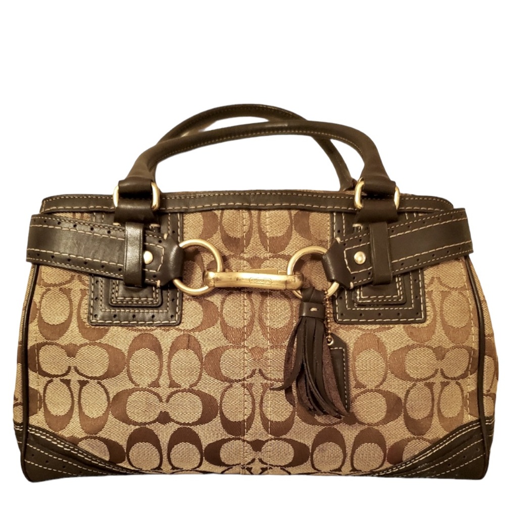 Vintage Authentic Coach Tassel bag